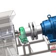 industrial-3D-model-Screw-dewatering-machine5.jpg Modelo industrial 3D Deshidratadora de tornillo