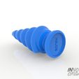 SCREW REAR 1.jpg Fichier STL Baiser - Entraîneur Anal - Butt Plug - Tourner et Jouir・Plan imprimable en 3D à télécharger