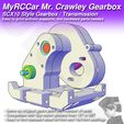 MRCC_MrCrawley_Gearbox_04.jpg MyRCCar Mr. Crawley Gearbox / Transmission, SCX10 style