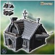 1-PREM.jpg Medieval village pack No. 8 - Medieval Gothic Feudal Old Archaic Saga 28mm 15mm RPG