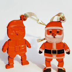 0ccd1c7d-3927-4688-8fce-0665acdd2875.jpeg Descargar archivo 3D gratis Adorno navideño de Papá Noel a todo color・Modelo para la impresora 3D