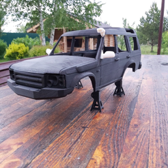 xIyxs00D9Ww.png Fichier STL Carrosserie Land Rover Discovery 2 RC (empattement 313/324mm)・Design pour imprimante 3D à télécharger