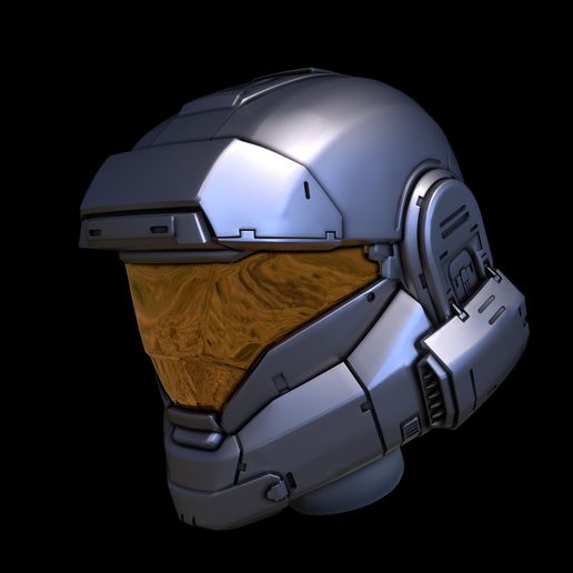 Halo Infinite: FIREFALL (ODST) Helmet 3D model