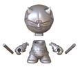 Daredevil-stl-3d-printing-3d-model-cute-chibi-figure-toy-6.png Chibi DAREDEVIL High Quality STL Files - Marvel - Cute - 3D Printing - 3D Model