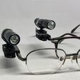 glasses_front_1280x960.JPG EDC Flashlights Holder for Glasses V2 ( Ball Jointed )