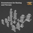 main_img.png Gravestones, Tombstones for Basing, Terrain