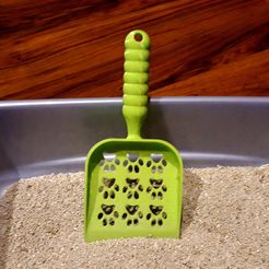 20210303_075244.jpg STL file Litter scoop・3D printer design to download