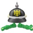 fink5.jpg Rat Fink Eight Ball Helmet two figures