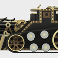 tritank6.PNG Steampunk Tank | Tri-Cannon | (.STL file)