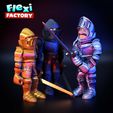 Dan-Sopala-Flexi-Factory-Knight_08.jpg Файл STL Рыцарь с флекси-принтом・Модель 3D-принтера для загрузки