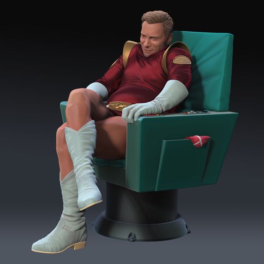 ⭐ Zapp Brannigan・ STL File for ・Cults