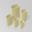 Capture1.png Oval 1 Vase STL File - Digital Download -5 Sizes- Homeware, Minimalist Modern Design