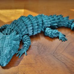 GÜRTELTIER EIDECHSE (KLEINER DRACHE) MIT GELENK