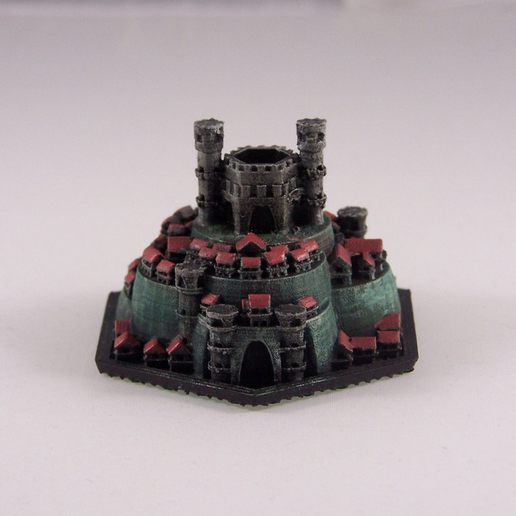 Castle 3D model preview