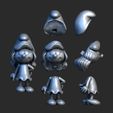 5.jpg Set 1 of 19 models of Smurfs / Smurfs, Gargamel and Azrael.