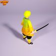 3.jpg ZENITSU - ARTICULATED ACTION FIGURE - DEMON SLAYER - EASY TO PRINT AND ASSEMBLE