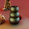 render_CP002.png Minimal snowman vase