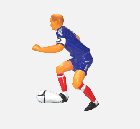 🇫🇷 Zinedine Zidane - Figure・ OBJ File for 3D printing・Cults