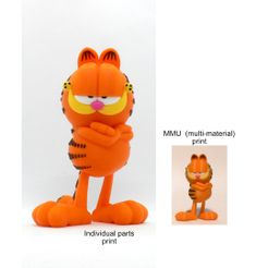 garfield-group1.jpg Fichier STL gratuit Garfield - MMU・Objet imprimable en 3D à télécharger