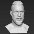 13.jpg Ragnar Lothbrook Vikings bust 3D printing ready stl obj