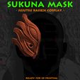 01.jpg Sukuna Mask With Kumatoke Cursed Tool - Jujutsu Kaisen Cosplay