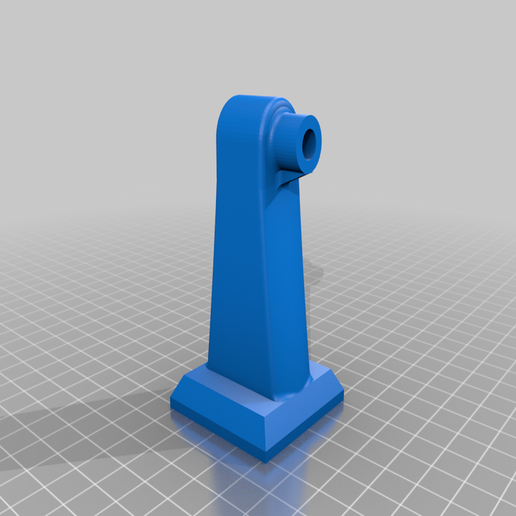 Binocular Tripod Adapter 3D model