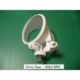 21-Drive-Gear-23BRG-Assy00.jpg Swivel Nozzle for Jet Engine, 3 Bearing Type, [Motor Driven Version]