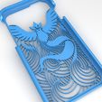 Untitled.jpg Download STL file iPhone 6/6S Case Articuno (pokemon) for PLA,ABS material • 3D printable template, Technoviking