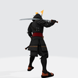 013.png Samurai-Krieger 3D