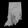 4.png Topographic Map of Indiana – 3D Terrain