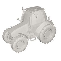 10000.jpg file tractor concept・3D print object to download, 1234Muron
