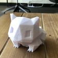 IMG_4671.jpg Free STL file Low Poly Bulbasaur Switch Cartridge Case・3D printing design to download