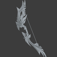 6.png Arco Genshin Impact Chasca para 3Dprint