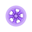 rim together.stl STL file Cragar SS old american rims 14 inch for diecat and scale models・3D printable design to download