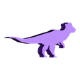 Pachycephalosaurus.stl Dinosaur Island - Pachycephalosaurus