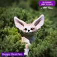 9.jpg Fennec fox realistic articulated flexi toy