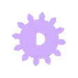 D 2ND ENCODER GEAR.stl KNÖPFE FÜR DIE ALLGEMEINE RADIOPLATTE