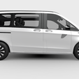 3.png Mercedes-Benz EQV 2024 Van - Luxury Electric 3D Model
