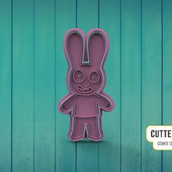 simon.jpg Fichier STL Simon le lapin en emporte-pièce・Modèle à imprimer en 3D à télécharger