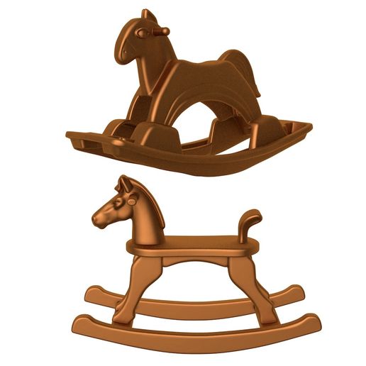 Rocking Horse / Rocking Chair / Rocking Horse stl / Rocking Horse printer / horse stl / toy horse