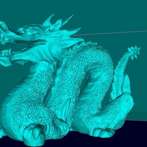 Chinese dragon 3D model