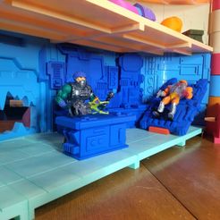 MAN AT ARMS LAB - FILMATION MODEL - MASTERS OF THE UNIVERSE - DUNCAN