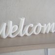 pic3.jpg Welcome Sign Standalone for  Home Counter Reception Desk Decoration
