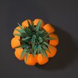 5.jpg STL-Datei planter pumpkin・3D-druckbare Vorlage zum herunterladen, zalesov