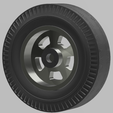 7.png 148 Wheel and Vintage Slick for 1/24 scale autos and dioramas