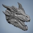 Drogon_02.jpg Drogon Dragon Game Of Thrones Fan Art Inspired 3D print model