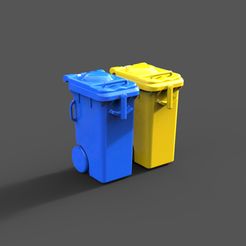 Muelltonne.jpg STL file Garbage can 1:75 ship model model making・3D printable design to download