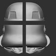 434232222.jpg Stormtrooper helmet life size scale from Rouge one 3D print model
