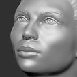 17.jpg Beautiful redhead woman bust ready for full color 3D printing TYPE 6