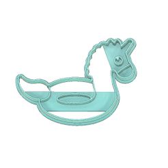 Unicorn-Floater-Cookie-Cutter.jpg Archivo STL CORTADOR DE GALLETAS DE UNICORNIO FLOTANTE, CORTADOR DE GALLETAS DE PLAYA, CORTADOR DE GALLETAS DE VERANO・Design para impresora 3D para descargar